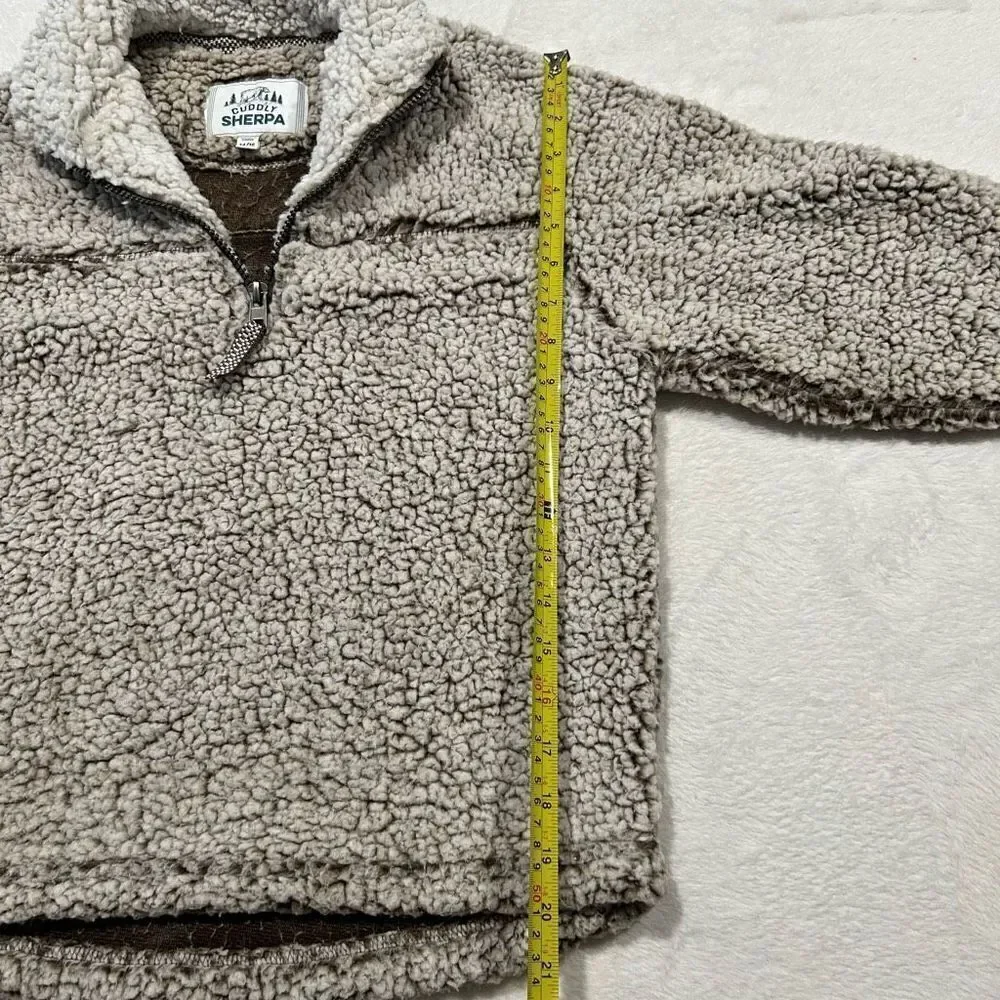 Cuddly Sherpa Pullover Jacket size 14/16